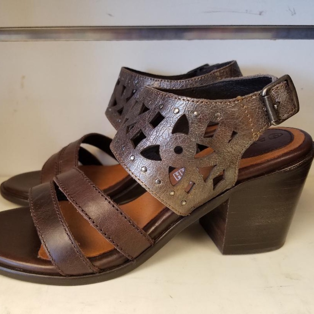New women's Ariat 10015449 Poppy leather sandal - Picture 3 of 5